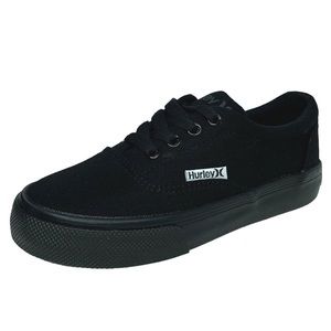 Hurley Boys’ Marley Black Canvas Sneaker